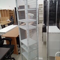 ★リユースのサカイ日立店★HJ8017  ラック ライトグレー H180.5×D31×W41 クリーニング済み の画像