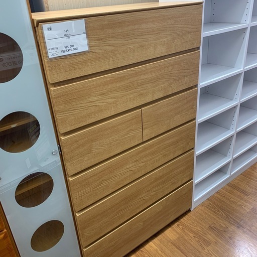 【軽トラ無料貸し出し】【ニトリ】【6段チェスト】【トレファク所沢店】