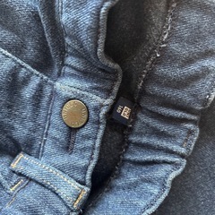 キッコリー150と無印良品160のパンツの画像