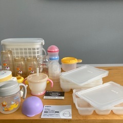 リッチェル ピジョン ミキハウス 哺乳瓶 消毒ケース 離乳食　保存容器　フリージングの画像