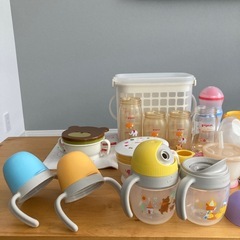 リッチェル ピジョン ミキハウス 哺乳瓶 消毒ケース 離乳食　保存容器　フリージングの画像