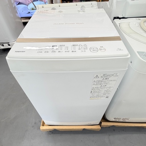 USED 洗濯機 TOSHIBA 2022年 7K