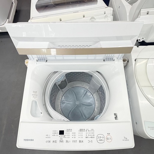 USED 洗濯機 TOSHIBA 2022年 7K