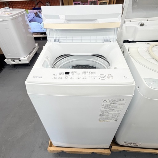 USED 洗濯機 TOSHIBA 2022年 7K