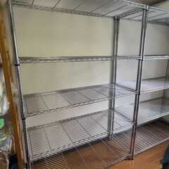 【3点セット】スチールラック/H1800×W1200×D455＜完成品＞の画像