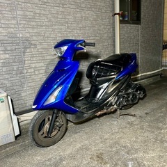 アドレスV125S✨直して乗って下さい❗️不動車　鍵つき書類つきの画像