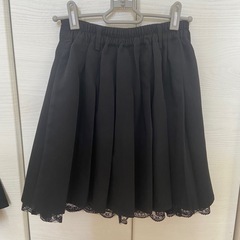 式服スカートブラックの画像