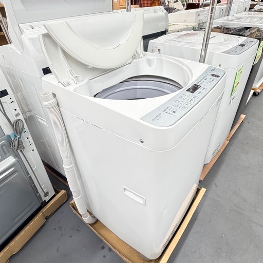 USED 洗濯機 SHARP 2021年 7K