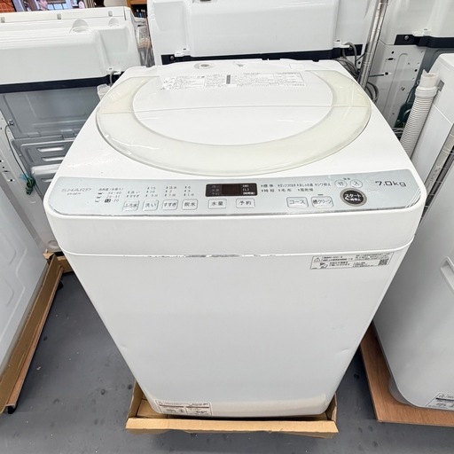 USED 洗濯機 SHARP 2021年 7K