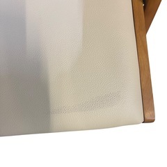 【ジ1015-12】省スペースに収納可能‼️木製折りたたみチェア NO.368 ナチュラルブラウンの画像