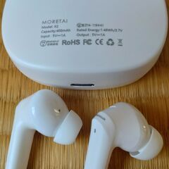 【配送可】新品未使用 Bluetooth 5.3対応のワイヤレスイヤホン MORETAI X2 の画像