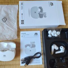 【配送可】新品未使用 Bluetooth 5.3対応のワイヤレスイヤホン MORETAI X2 の画像