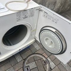 【都市ガス】リンナイ　乾太くん 5kg RDT-52S-2 衣類乾燥機　ガスコード接続タイプ　代理の画像