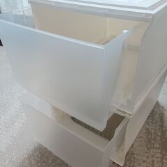 収納ケース2個の画像