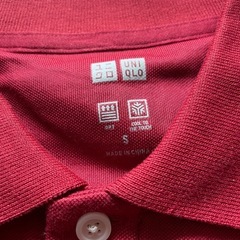 【美品】UNIQLO ユニクロ エアリズムコットンカノコポロシャツの画像