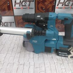 マキタ makita HR183DRGXV ハンマドリル 中古品 バッテリ18V 6.0Ah二個/充電器 【ハンズクラフト宜野湾店】の画像