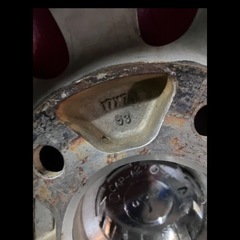 ダンロップ　ホイール付き　4本セットの画像