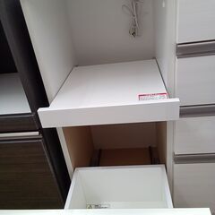 ★リユースのサカイ水戸店★ ニトリ レンジ台 ホワイト H96×D42×W120.5 クリーニング済み MT5798の画像