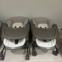 【双子】ハイローチェア　Combi【2台】の画像