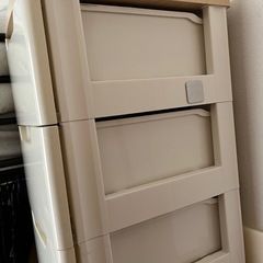 アイリスオーヤマ　ウッドトップチェスト7段の画像