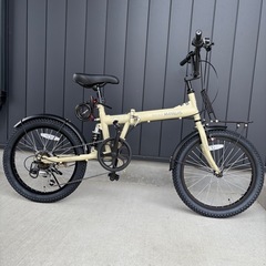 【新品未使用！】折りたたみ自転車　マイパラス MF208  の画像