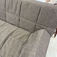 ニトリ ソファベッド セミダブルサイズ 三人掛けの画像