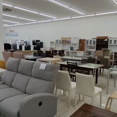 ★リユースのサカイ日立店★HJ8020  テーブル ホワイト H42.5×D60×W90 クリーニング済み の画像