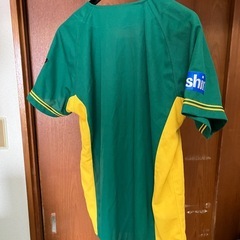 【限定品】TIGERS 阪神 タイガース ユニフォーム 限定 緑 黄色の画像