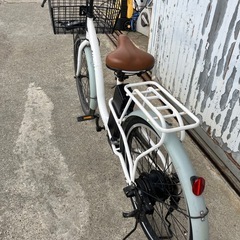 電動アシスト自転車Air bike 26インチ6段変速機搭載　直接引き取り限定‼︎の画像