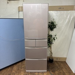 I466 🌈 ジモティー限定価格！ MITSUBISHI 冷蔵庫 (455L) ⭐ 動作確認済 ⭐ クリーニング済の画像