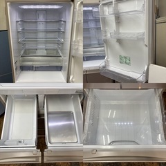 I466 🌈 ジモティー限定価格！ MITSUBISHI 冷蔵庫 (455L) ⭐ 動作確認済 ⭐ クリーニング済の画像