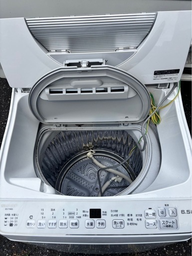 SHARP/シャープ/電気洗濯乾燥機/WASH&DRY/縦型/洗濯6.5kg/乾燥3.5kg 