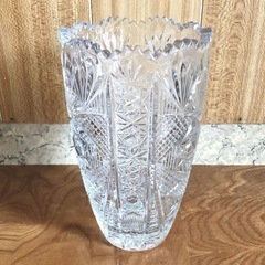 SOGAGLASS「インペリアルコレクション」カットガラス花瓶 箱付の画像