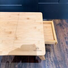美品 IBOOHOME 折りたたみ ローテーブル パソコンデスク キャンプの画像