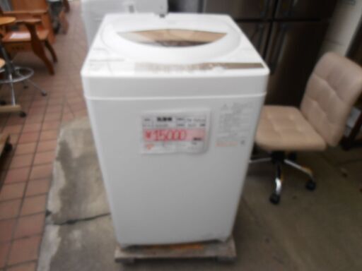 601#　中古　TOSHIBA　洗濯機　AW-5GA　2022年製　５kg