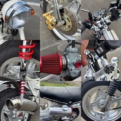 ⭐️シャリー・フルカスタム車⭐️HONDA純正90ccエンジン積み替え⭐️自賠責8年5月付きですぐ乗れる⭐️4miniの画像