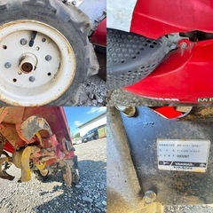 耕運機 ヤンマーMRT650 うねたね　ポチ管理機 YANMAR 耕うん機　ポチ　屋内保管の画像