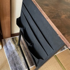  パソコンデスク 幅80cm×奥行50cm 収納袋付きの画像