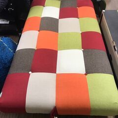 【ジャングルジャングル広陵店】URBAN パッチワーク　ソファベッドの画像