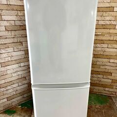 【美品】大阪送料無料★3か月保障付き★冷蔵庫★三菱★2ドア★2022年★MR-P15EG-W★IR810の画像