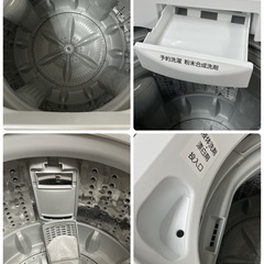 R617 ☀️ TOSHIBA 洗濯機 （洗濯4.5㎏) 19年製 AW-45M7 ⭐ 動作確認済 ⭐ クリーニング済の画像