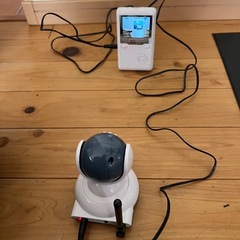 【動作確認済】ワイヤレス　ベビーカメラの画像