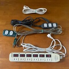 電話線+ＶＴＲコード+電源コード他の画像