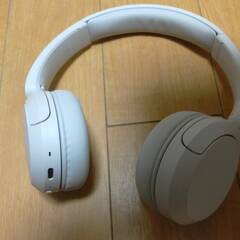 ソニー ワイヤレスヘッドホンの画像