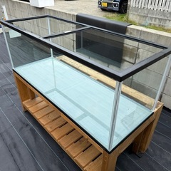 水槽　1200×450×450 水槽台セット　美品の画像