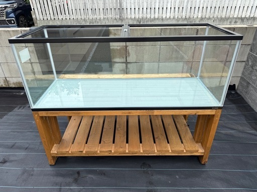 水槽　1200×450×450 水槽台セット　美品