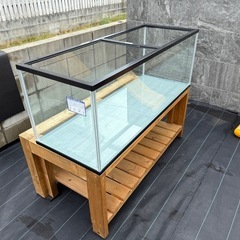 水槽　1200×450×450 水槽台セット　美品の画像