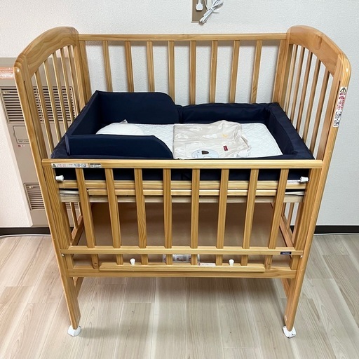 【東京練馬】ベビーベッドセット KATOJI FARSKA カトージ ファルスカ コンパクトベッド