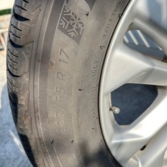 MICHELIN 225/65R17 タイヤ・ホイールセット　エクストレイルの画像