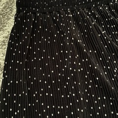 【新品】レディス　黒ドットパンツMの画像